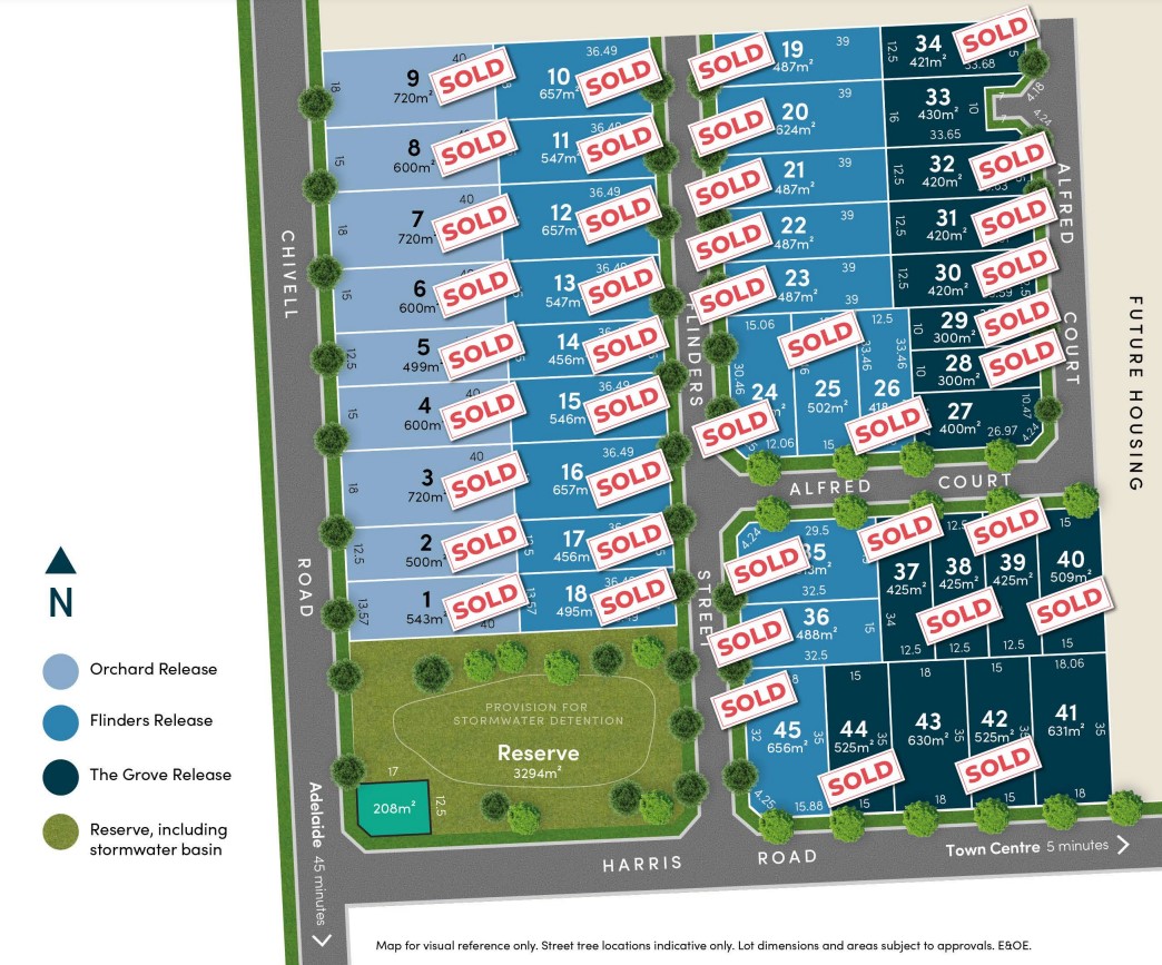 [Land for Sale] Lovegrove Estate, Angle Vale OpenLot